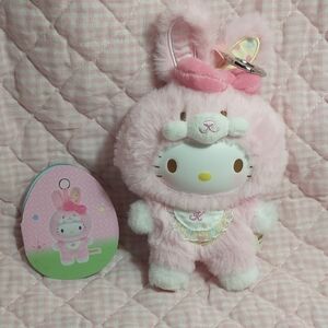 TOP TOY Sanrio Characters Plush Keychain / Bag Charm (Berry Elf Hello Kitty)